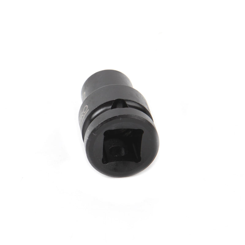 MULTICOMP PRO MP12-CRMO12 Socket, Hex, 12 mm x 38 mm, 1/2" Drive Size, Chromium Molybdenum Steel, DIN3121, Auto Repair