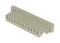 SAMTEC ISS1-12 Connector Housing, White Nylon, 1Row, MicroMate ISS1 Series, Receptacle, 12 Ways, 2.54 mm