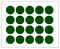 Multicomp PRO MP010417 MP010417 Label Round Self Adhesive 25 mm Paper Green
