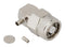 AMPHENOL RF 031-6981. RF COAX CONN, TNC RP, R/A PLUG, 50 OHM