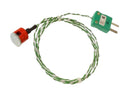 Labfacility BMS-K-1M-MP (0.7KG PULL) BMS-K-1M-MP PULL) Thermocouple IEC Button Magnet K -50 &deg;C 250 3.3 ft 1 m