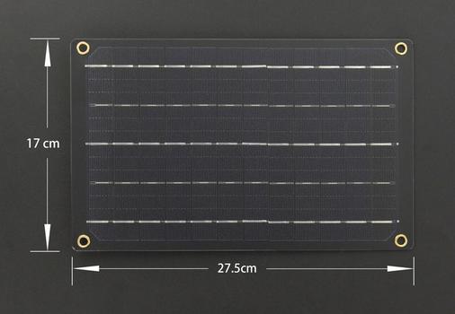 DFROBOT FIT0601 Solar Panel, 6 W, 275 mm, 20 mm, 160 mm GTIN UPC EAN: 6959420920761