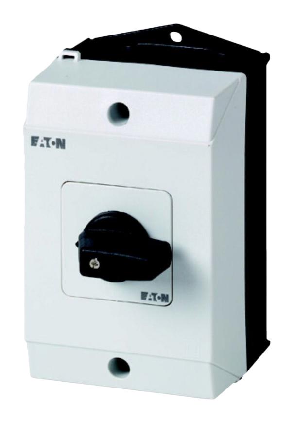 EATON MOELLER T0-2-8177/I1 Rotary Switch, Spring Return, 5 Position, 2 Pole, 45 &deg;, 20 A, 690 V, T0 Series