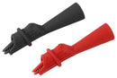 CAL TEST ELECTRONICS CT4439 Alligator Clip, 10A, 8.5 mm Jaws Open, Black, Red