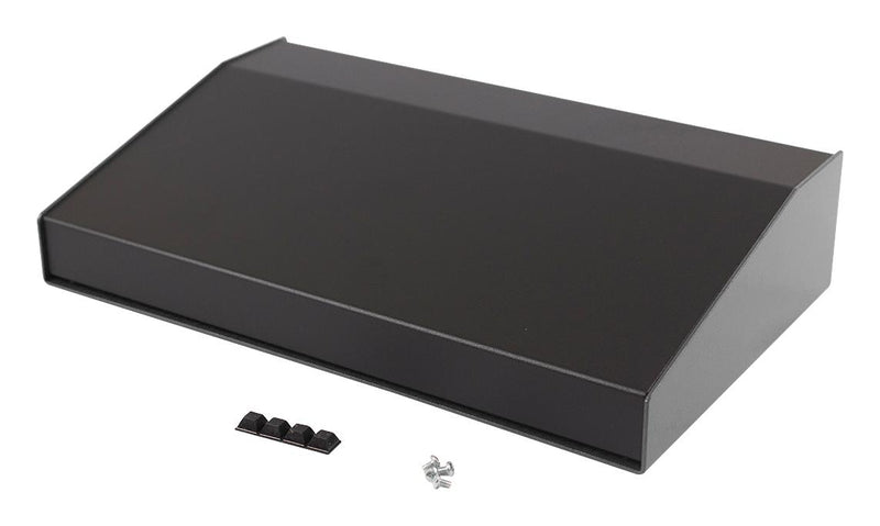 HAMMOND 1456PH3BKBK. Metal Enclosure, Instrument, Aluminium, 81.43 mm, 360.22 mm, 218.67 mm, IP31