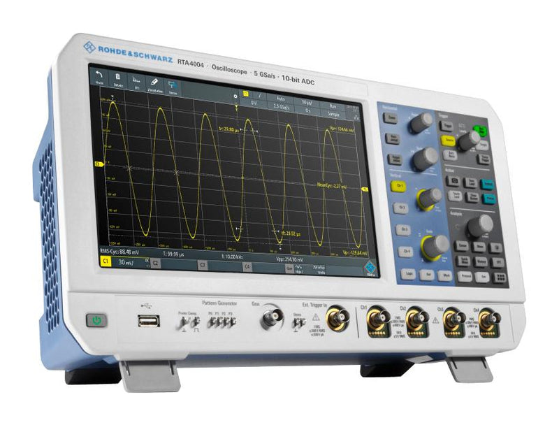 ROHDE & SCHWARZ RTA-BNDL MSO / MDO Oscilloscope, RTA4000 Series, 4 Channel, 1 GHz, 5 GSPS, 200 Mpts, 350 ps