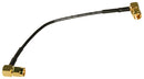 AMPHENOL RF 135104-02-06.00 COAXIAL CABLE ASSEMBLY, RG-174, 6IN, BLACK