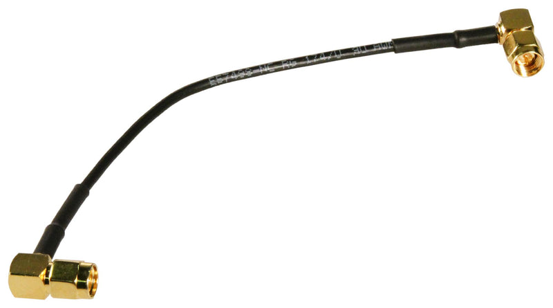 AMPHENOL RF 135104-02-06.00 COAXIAL CABLE ASSEMBLY, RG-174, 6IN, BLACK