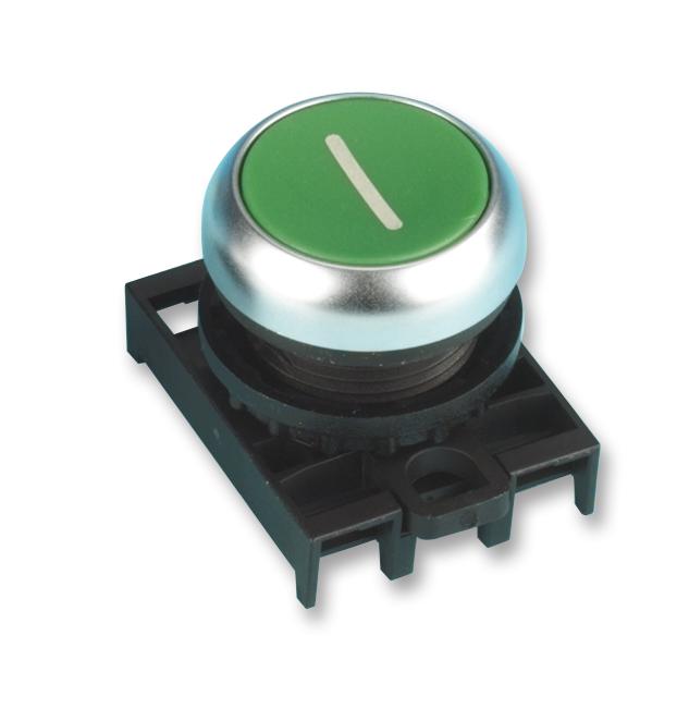 EATON MOELLER M22-D-G-X1+M22-A Switch Actuator, Eaton Moeller M22 Series 22mm Dia Pushbutton Switches