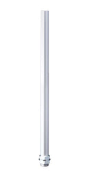 PATLITE POLE22-0500AT Mounting Pole, LR4/LR5/LR6/LR7 Series LED Signal Tower, T Type, Indoor, Aluminium, Silver, 500 mm