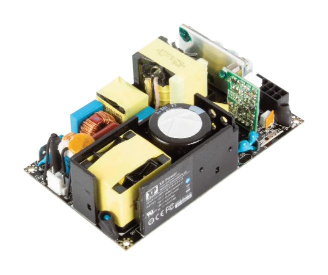 XP POWER ECH450PS24 AC/DC Open Frame Power Supply (PSU), ITE & Medical, 1 Output, 450W @ 10CFM, 250 W