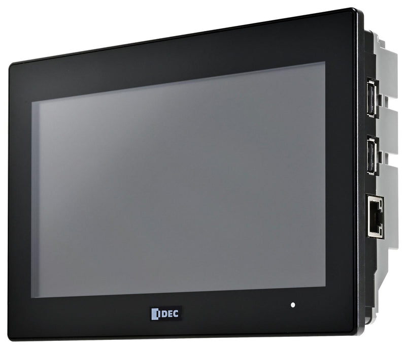 IDEC FT2J-7U22SAF-B PLC & HMI, 7", TFT LCD Colour, 800 x 400 Pixels, 154.08mm x 85.92mm, 20.4 to 28.8 VDC, FT2J Series