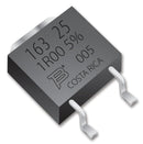 BOURNS PWR163S-25-10R0J SMD Chip Resistor, 10 ohm, &plusmn; 5%, 25 W, TO-252 (DPAK), Thick Film, High Power