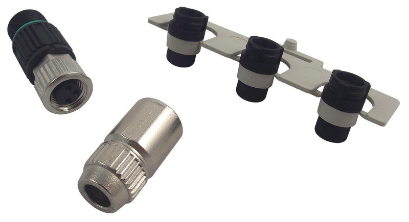 HARTING 21 02 151 2305 Circular Connector, Circular Industrial, Harax M8-S Series, Cable Mount Receptacle, 3 Contacts