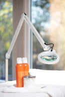 GLAMOX LUXO LFM LED G2 3 DIOPTER Magnifier Light, Illuminated, 10W LED, 3.5 Diopter, 1050mm Adjustable Arm, White, EU/UK