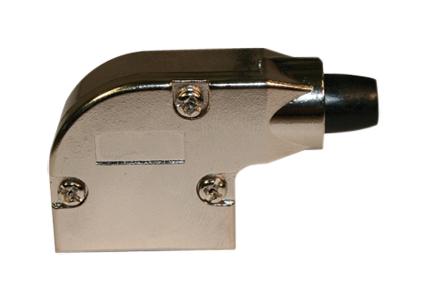 NORCOMP 981-015-130R121 D Sub Backshell, ARMOR 981 Series, DA, 90&deg;, Zinc Alloy Body