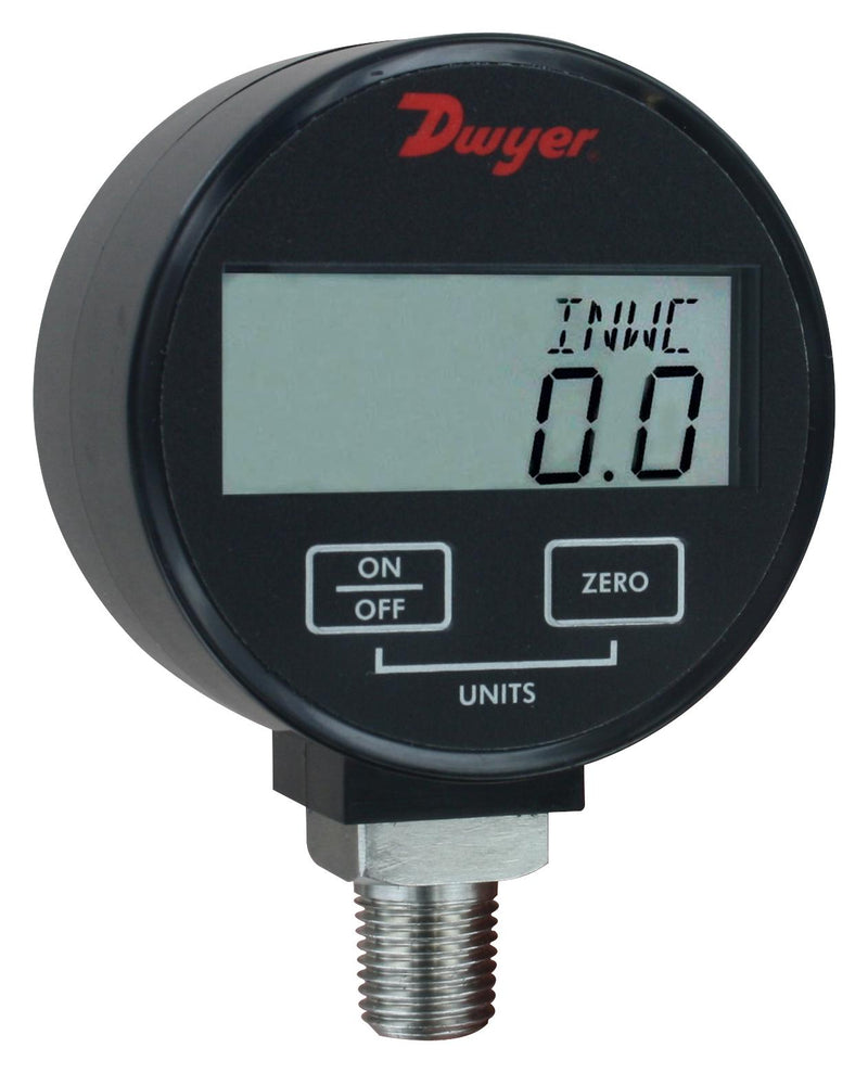 DWYER DPGW-08. PRESSURE GAUGE, 100PSI, 1/4"MNPT