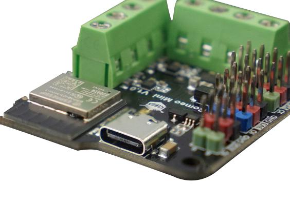 DFROBOT DFR1063 Romeo Mini Control Board, ESP32-C3, RISC-V, Espressif Systems