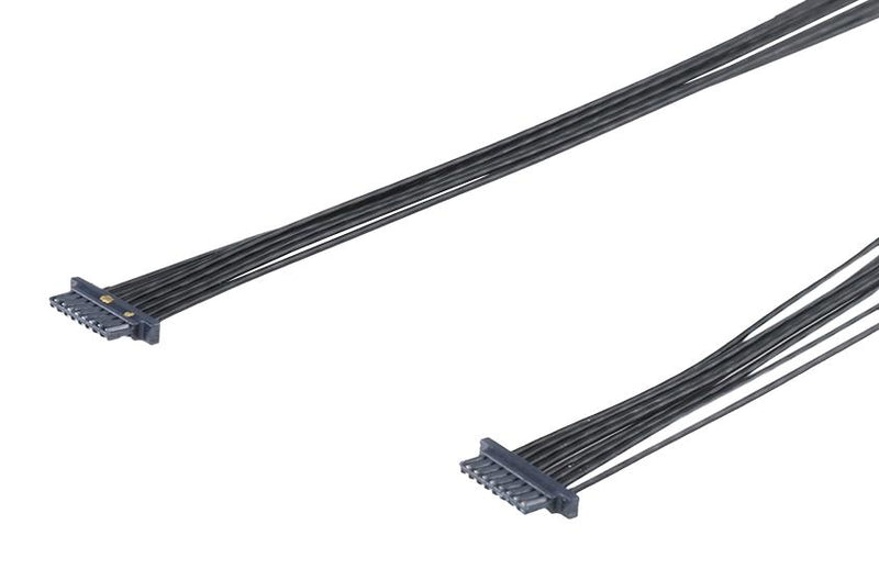 MOLEX 2262021084 Cable Assembly, Zero-Hachi Receptacle to Zero-Hachi Receptacle, 8 Ways, 0.8 mm, 1 Row, 600 mm