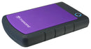 TRANSCEND TS2TSJ25H3P Portable Hard Drive, 2TB, External, USB 3.1, 2.5"
