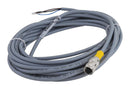 TURCK RK 4.4T-6 EUROFAST CORD, M12, FEMALE 4 POSITION STRAIGHT
