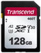 TRANSCEND TS128GSDC460T-VS1 Flash Memory Card, NAND, SDXC Card, Class 2, Class 30, 128 GB, -25 &deg;C, 85 &deg;C
