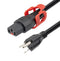L-COM C13LPN515P-15-10F PWR CORD, NEMA 5-15P-IEC C13, 10