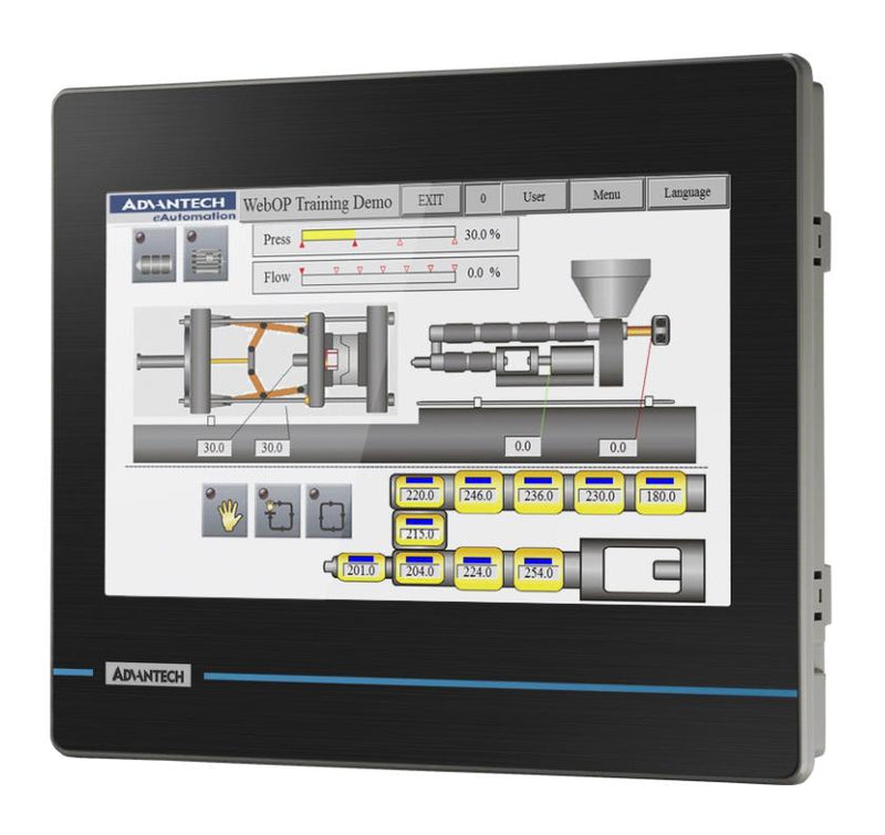 Advantech WOP-210K-NAE WOP-210K-NAE Operator Panel Wsvga TFT LCD 10.1"