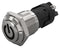 EAO 82-4162.2000.B002 Vandal Resistant Switch, Standby, 82 Series, 16 mm, SPDT, Maintained, Round Raised Flat Flush