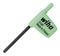 WIHA 27620 L Key, Flag Handle, 15IP, 45mm Blade, Black Oxidised, Chrome Vanadium Steel, 370IP Series