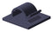 HELLERMANNTYTON RB8.NB3P Fastener, Self Adhesive, 8 mm, Nylon 6.6 (Polyamide 6.6), Black, 25 mm, 25 mm