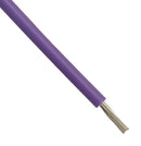 ALPHA WIRE 3251 VI005 Wire, PVC, Violet, 22 AWG, 0.35 mm&sup2;, 100 ft