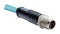 AMPHENOL LTW MSXS-08BMMM-SL7X02 Sensor Cable, M12 Plug, Free End, 8 Positions, 2 m, 6.5 ft, M Series