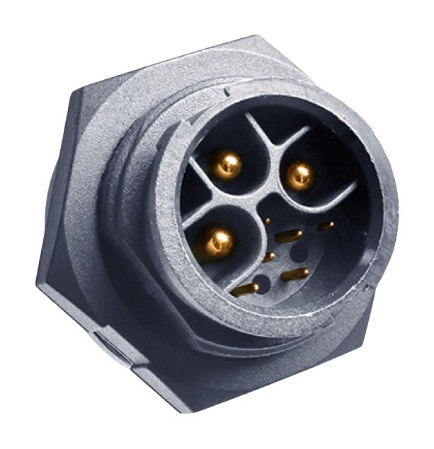 AMPHENOL LTW AAAA-CML09000071 CIRCULAR CONNECTOR, RCPT, 9POS, PCB