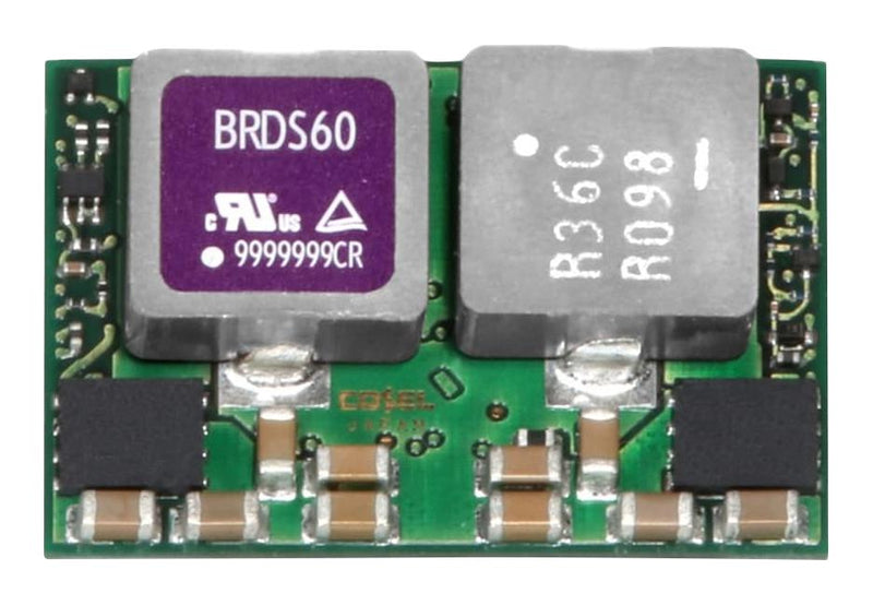 COSEL BRDS60 Non Isolated POL DC/DC Converter, ITE, Non Isolated POL, 700 mV, 2 V, 60 A