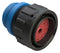 AMPHENOL SINE/TUCHEL AHDP06-24-14PR-STA 14 POSITION PLUG, PIN, SHELL SIZE 24, REDUCED DIAMETER SEAL (BLUE), SMALL THREAD ADAPTER 86AK2809