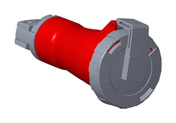 AMPHENOL SINE/TUCHEL 2CMA100337R1000 CONN, MAIN SOCKET, 3P4W, 30A, 480V, RED
