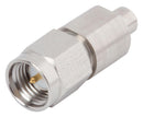 AMPHENOL SV MICROWAVE SF1080-6005 RF ADAPTOR, SMA PLUG-SMPM PLUG, 50 OHM