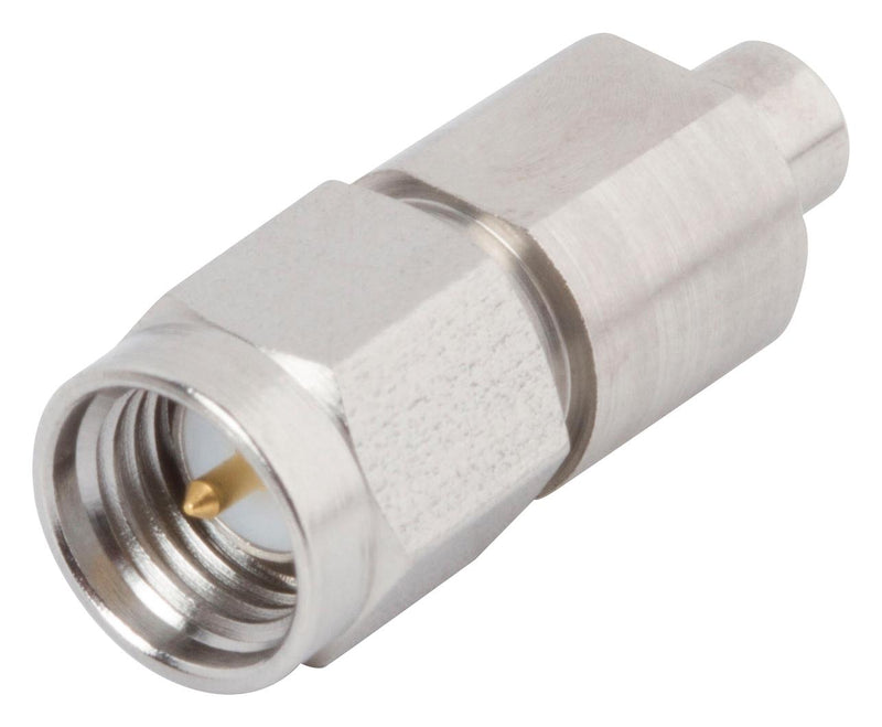 AMPHENOL SV MICROWAVE SF1080-6005 RF ADAPTOR, SMA PLUG-SMPM PLUG, 50 OHM