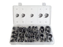 MULTICOMP PRO MP014763 Rubber Insulated Hose Clamp, 40 Pieces of 1/4", 5/16", 3/8", 1/2", 5/8" Clamp Assortment