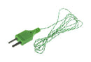 LABFACILITY Z2-K-1.0-C80-MMP-IEC (PACK OF 10) Thermocouple, w/Miniature Plug, K, 3.3 ft, 1 m XF-2886-FAR