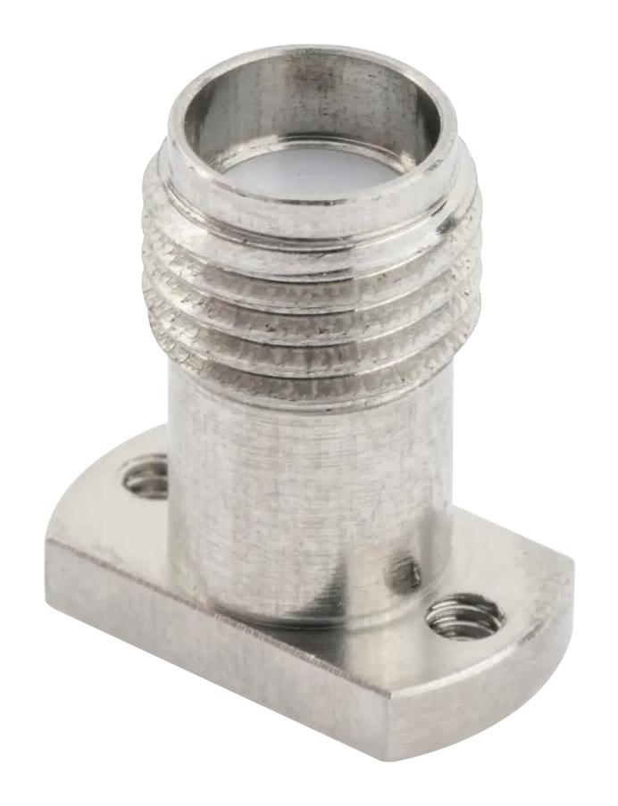 HUBER+SUHNER 82"SMA-S50-0-201/199"NE RF / Coaxial Connector, SMA Coaxial, Straight Flanged Jack, Solder, 50 ohm, Beryllium Copper