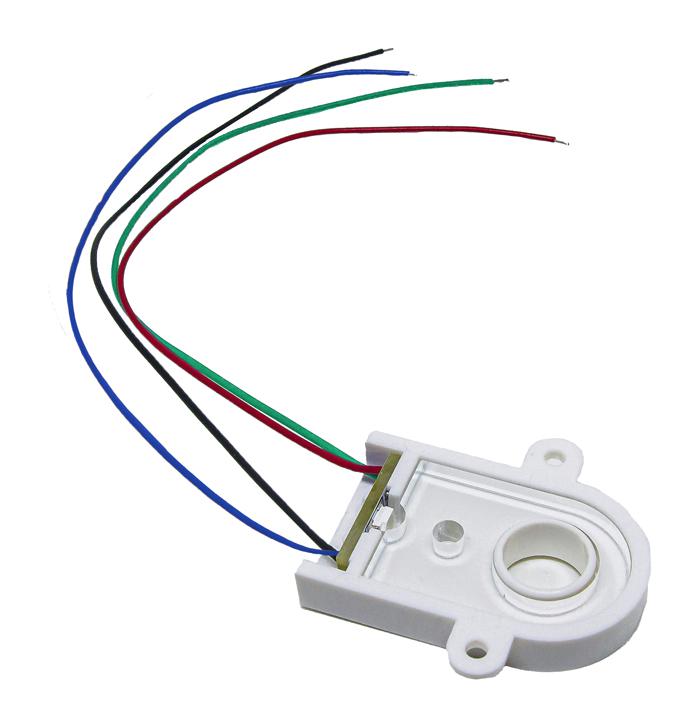 BIVAR SAC-0003-RGB LED MODULE, RGB, CIRCULAR, 624/520/470NM