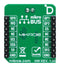 MIKROELEKTRONIKA MIKROE-6045 Add-On Board, Haptic 4 Click, DA7280, Haptic Driver, GPIO, I2C, PWM, 3.3V/5V