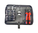 HELLERMANNTYTON HT-SOLARKIT Solar Installation Kit, 1x Solar Crimping Tool, 1x Pair of Spanner Tool, 6x Solar Connector Pairs