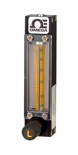 OMEGA FLDHE3504G Sensor, Air & Gas Flow, 0.01 to 0.1 LPM, 200 PSI, 1/8" FNPT, FLD Series