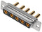 MH CONNECTORS MHCDS5W5S2 Combination Layout D Sub Connector, MHCD Series, DB-5W5, Receptacle, 5 Contacts, 5 Power