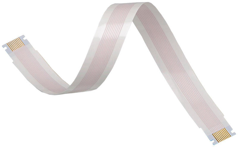 MOLEX 15016-0215 FFC / FPC Cable, 20 Core, 0.5 mm, Same Sided Contacts, 6 ft, 152 mm, White