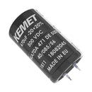 KEMET ALA7DA391EF600 Electrolytic Capacitor, 390 &micro;F, 600 V, &plusmn; 20%, Snap-In, 18000 hours @ 85&deg;C