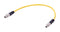 HARTING 33280808002050 Ethernet Cable, M8, SPE Plug to SPE Plug, Yellow, 5 m, 16.4 ft